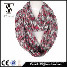 2015 new design lady knitted space dye scarf